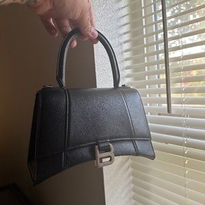 Authentic Balenciaga Hourglass Handbag Small